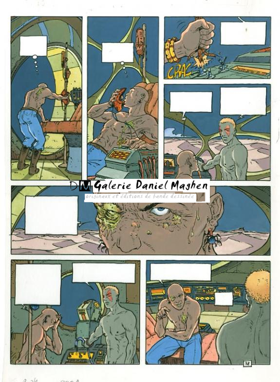 p38 - Philippe Adamov - Gouache sur papier - 1321