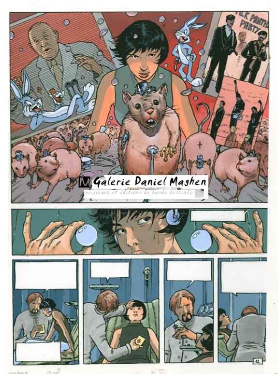 p12 - Philippe Adamov - Gouache sur papier - 1328