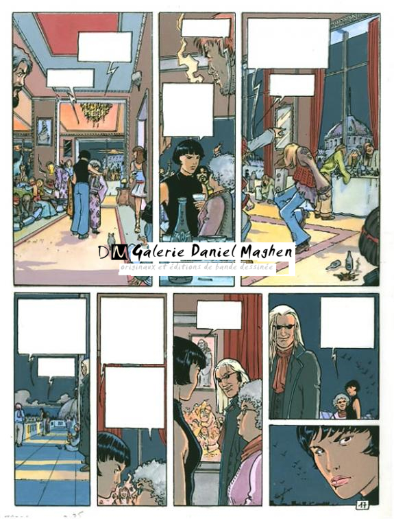 p17 - Philippe Adamov - Gouache sur papier - 1330