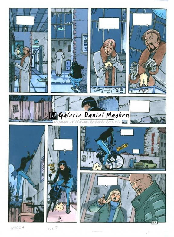 p23 - Philippe Adamov - Gouache sur papier - 1331