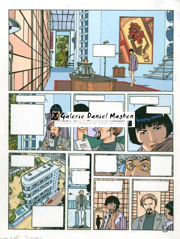 p29 - Philippe Adamov - Gouache sur papier - 1334