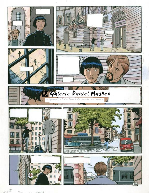 p33 - Philippe Adamov - Gouache sur papier - 1336