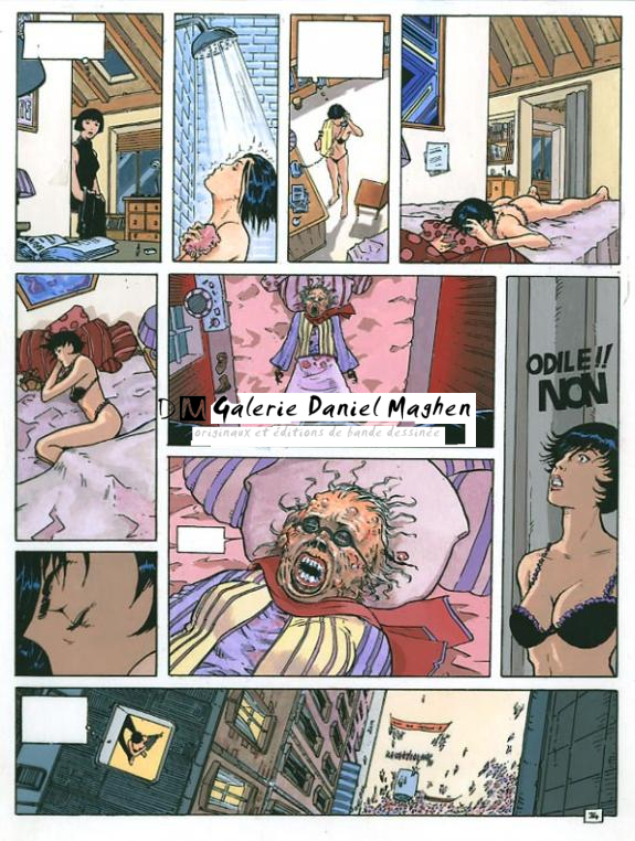 p34 - Philippe Adamov - Gouache sur papier - 1337