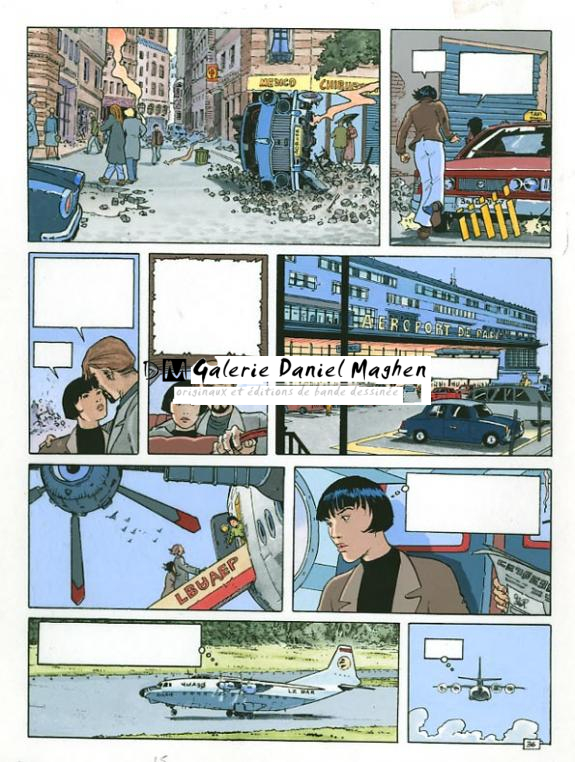 p36 - Philippe Adamov - Gouache sur papier - 1338