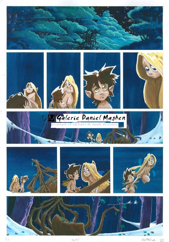 p23 - Cyril Knittel - Encre de couleur sur papier - 1369