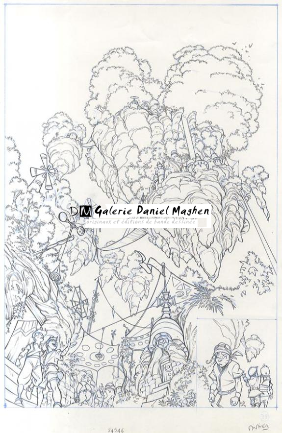 p38 - Didier Poli - Mine de plomb sur papier - 1451