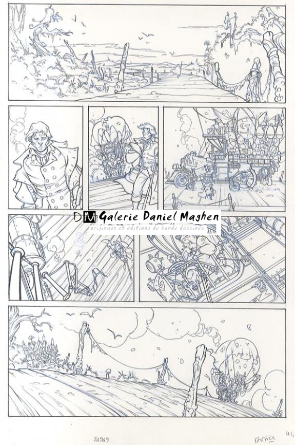 p44 - Didier Poli - Mine de plomb sur papier - 1454