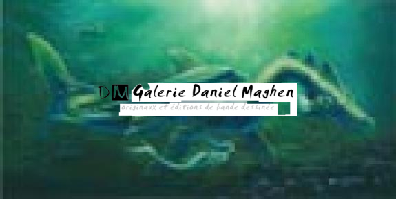 dragon sous-marin - Séverine Pineaux - Acrylique - 1483