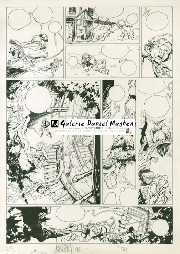 planche sans numéro - Laurent Cagniat - 1500