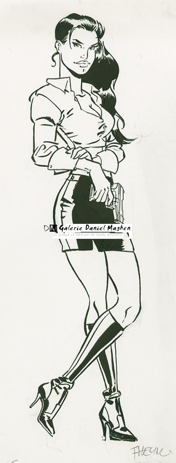 dans le TT 3 (illu 9) - Félix Meynet - Encre de Chine - 1557