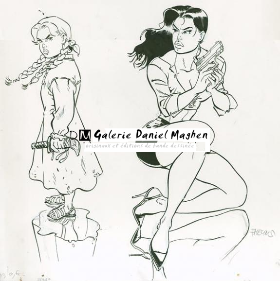 projet de couv (illu 13) - Félix Meynet - Encre de Chine - 1559