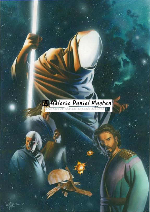 exlibris Fantasmagories pr le t05 dépôt - Thierry Démarez - Encre de couleur sur papier - 1570