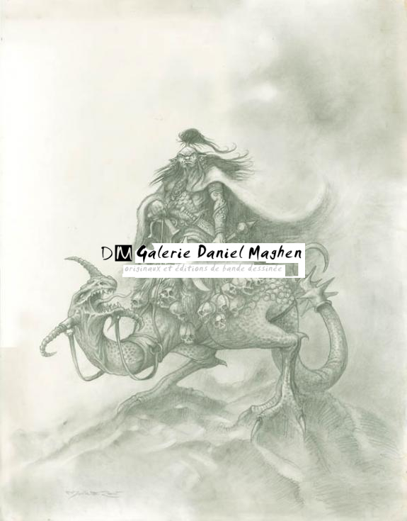 Orc p87 - Pascal Moguérou - Mine de plomb sur papier - 1604