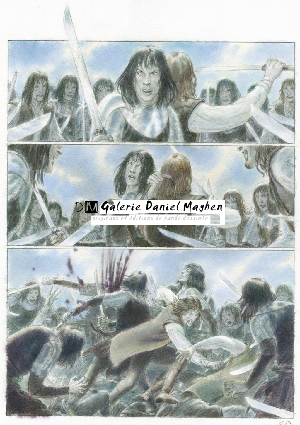 planche originale - Andréï Arinouchkine - Aquarelle sur papier - 2747