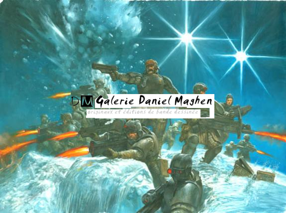 AT-43 armée encerclée - Adrian Smith - Acrylique - 1614