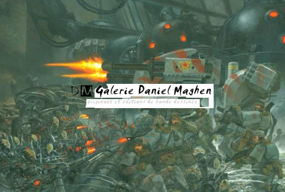 AT-43 bataille - Adrian Smith - Acrylique - 1615