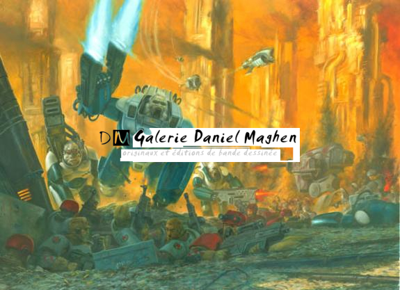 AT-43 Attaque - Adrian Smith - Acrylique - 1616