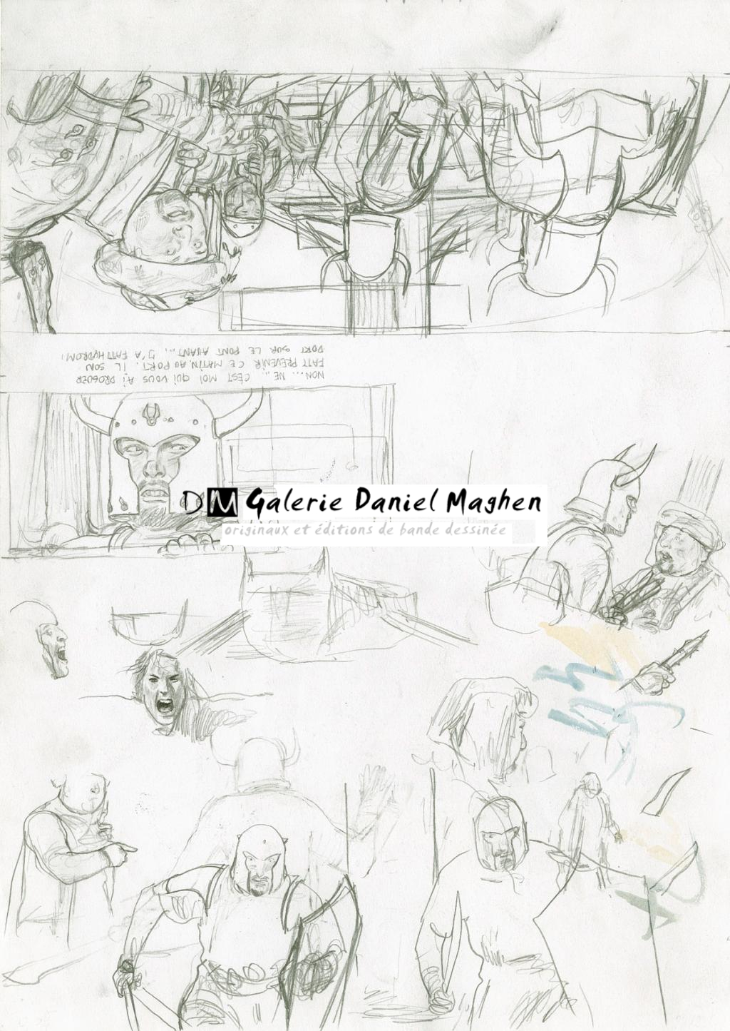 case seigneur de guerre l - Andréï Arinouchkine - Mine de plomb sur papier - 2380