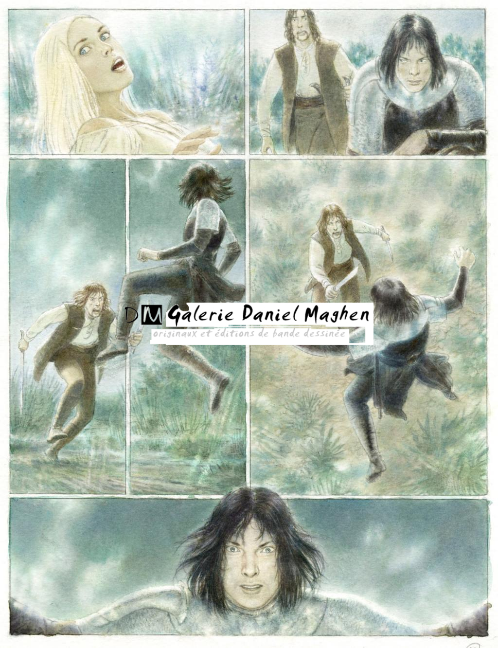 planche originale - Andréï Arinouchkine - 2754