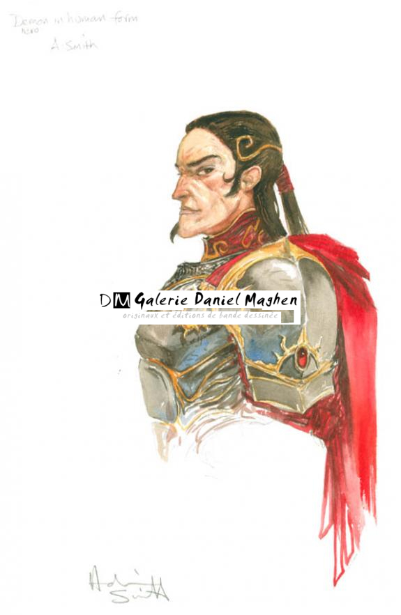 Demon human form - Adrian Smith - 1629