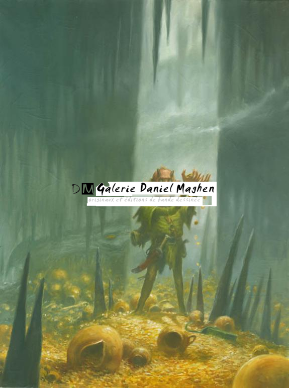 la chasse au trésor - Adrian Smith - Huile - 1709