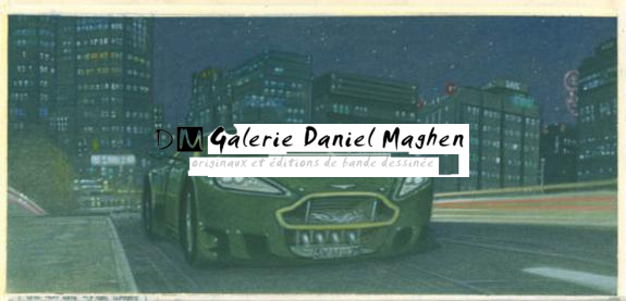 p54 strip haut - Didier Eberoni - Gouache sur papier - 2076