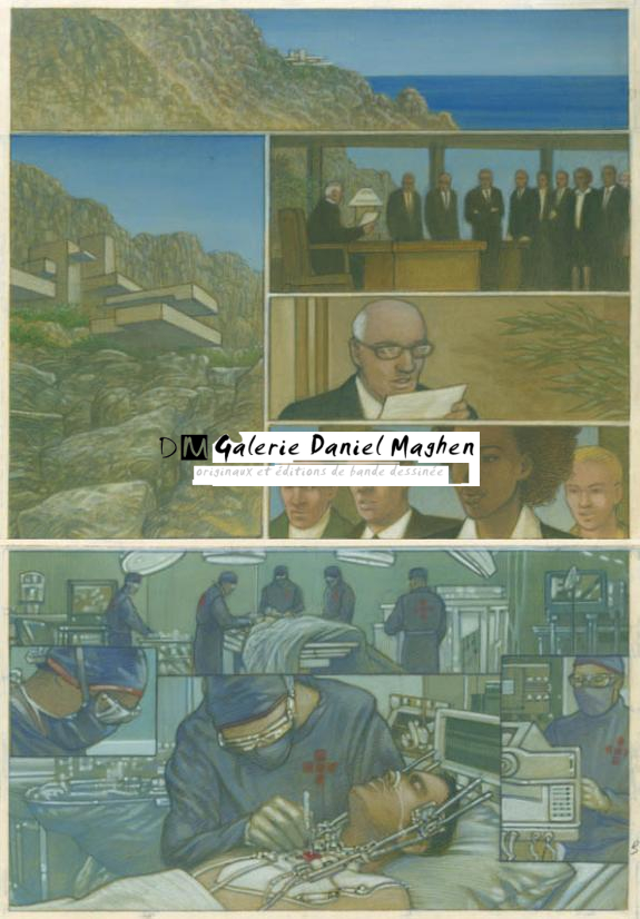 p61 stock - Didier Eberoni - Gouache sur papier - 1692