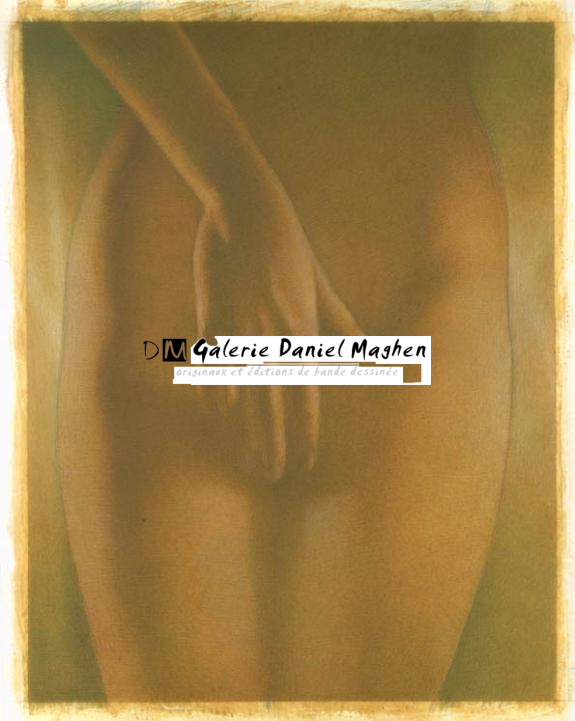 dessin de quatrième de couverture - Didier Eberoni - Gouache sur papier - 1807