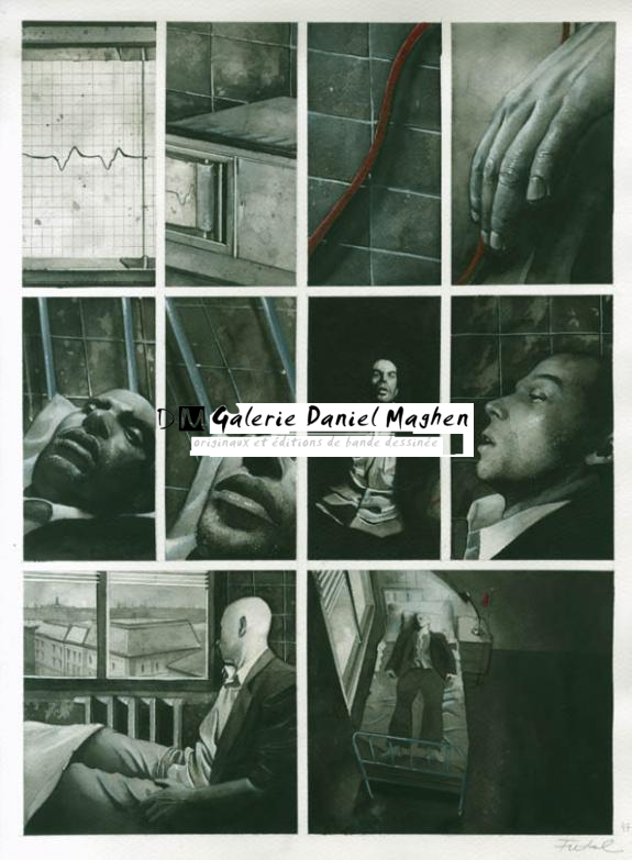 Planche originale - Attila Futaki - Aquarelle et gouache  - 1693