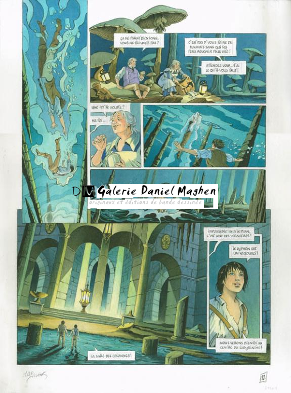 p12 - Florence Magnin - Encre de couleur sur papier - 1701