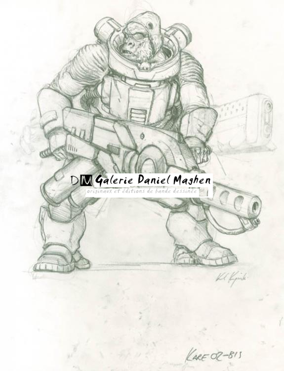 KARE 02 Bis - Karl Kopinski - Mine de plomb sur papier - 4986