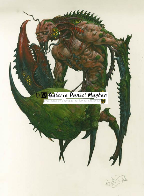 Koralon concept for urban Mammouth - Adrian Smith - Acrylique - 1715