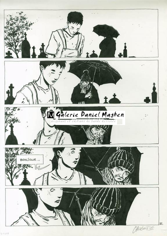 p32 - Christophe Chabouté - Encre de Chine - 1727