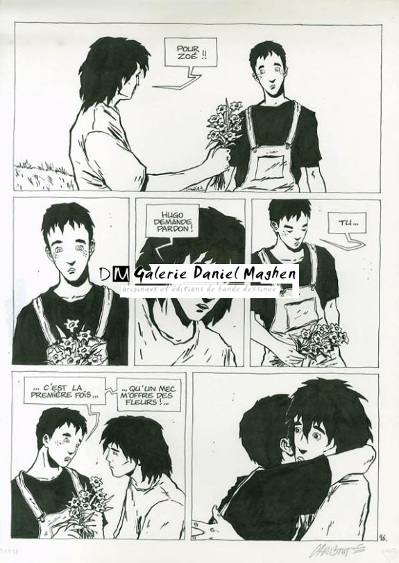 p96 - Christophe Chabouté - Encre de Chine - 1869