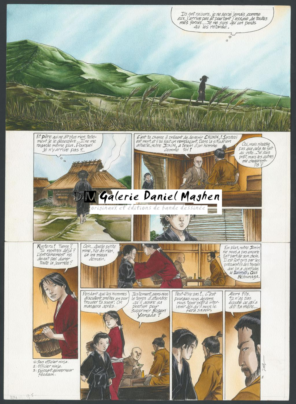 p05 - Jung - Encre de Chine et encre de couleur sur papier - 1722