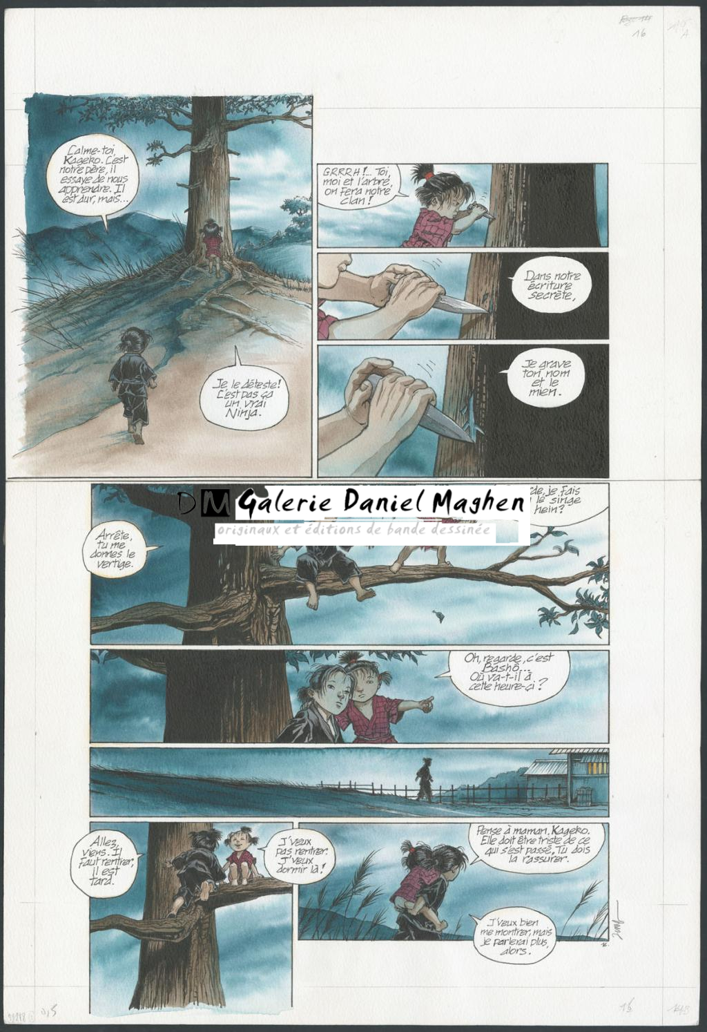 p16 - Jung - Encre de Chine et encre de couleur sur papier - 1724