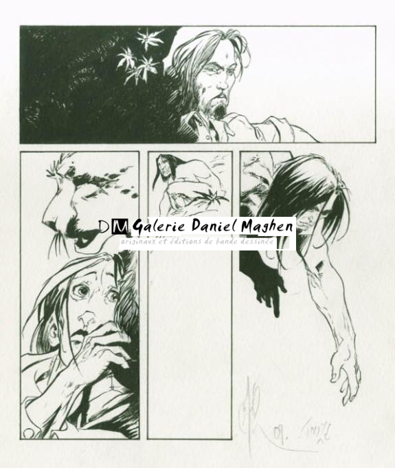 Projet Tarzan - Fabrice Meddour - Encre de Chine - 1775