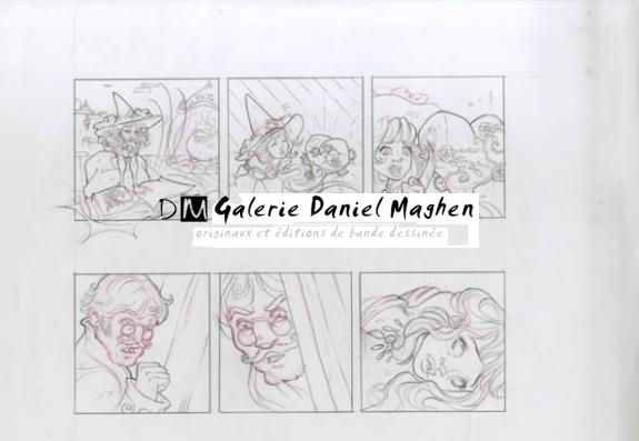 p12 - Ood Serrière - Mine de plomb et crayon de couleur - 1841