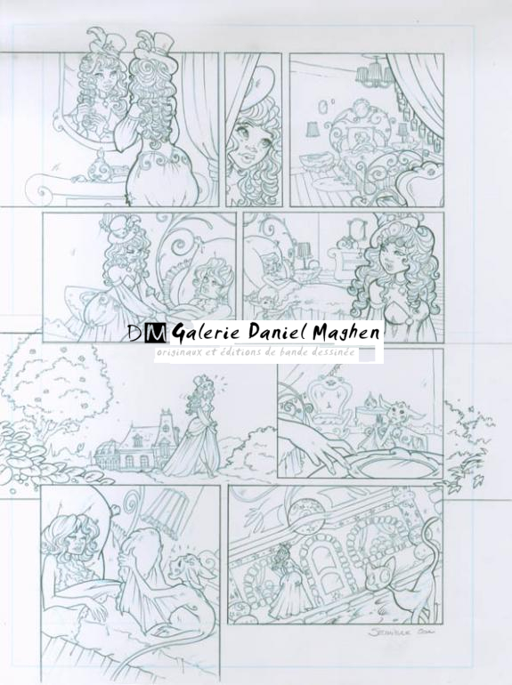 p20 - Ood Serrière - Mine de plomb et crayon de couleur - 1849