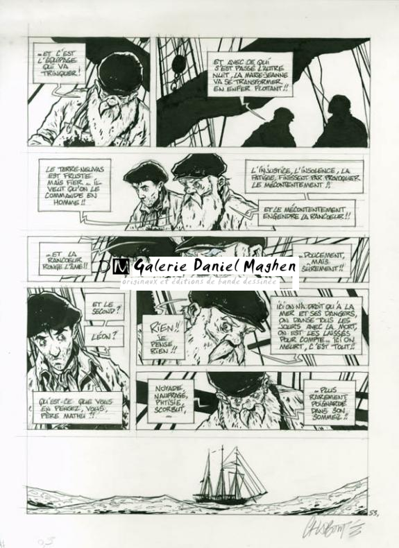 p53 - Christophe Chabouté - Encre de Chine - 1875