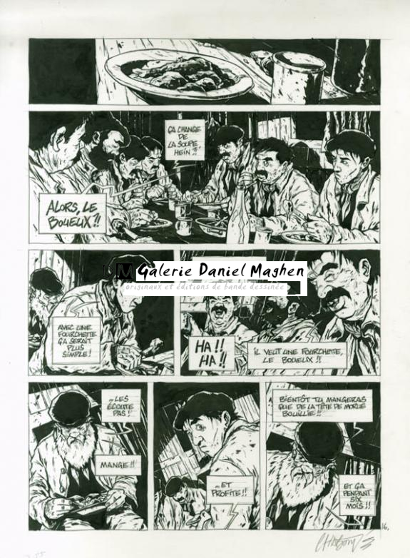 p16 - Christophe Chabouté - Encre de Chine - 1850