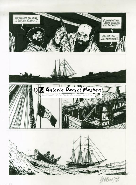 p47 - Christophe Chabouté - Encre de Chine - 1857