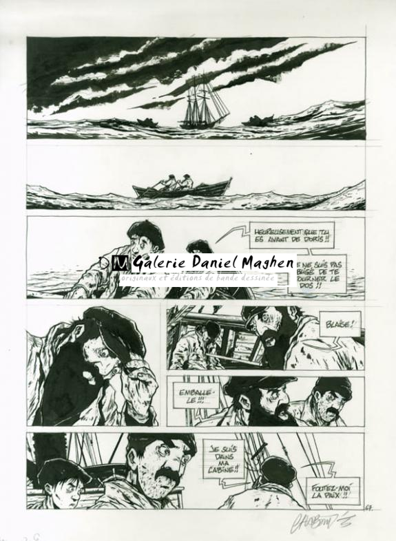 p67 - Christophe Chabouté - Encre de Chine - 1860