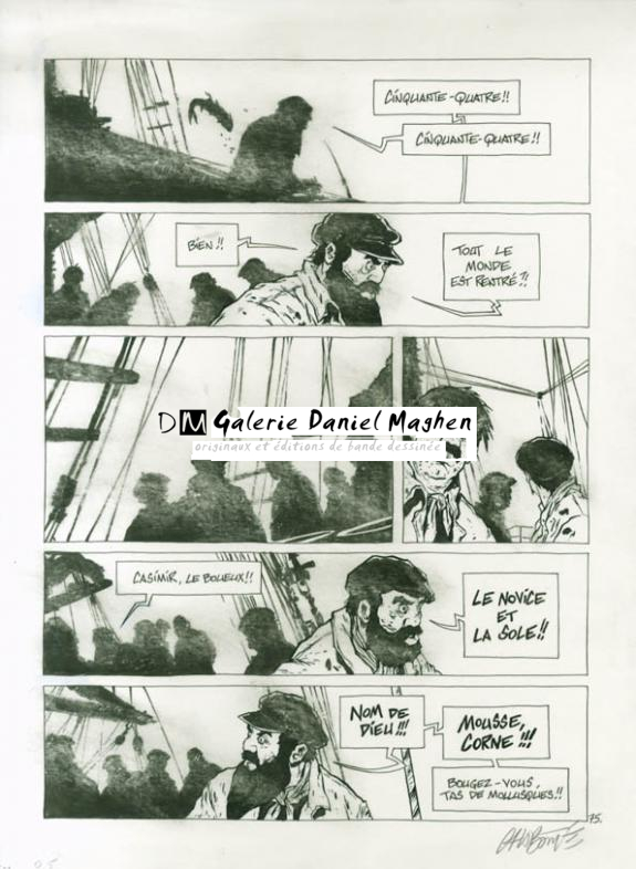 p75 - Christophe Chabouté - Encre de Chine - 1861