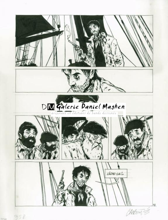 p98 - Christophe Chabouté - Encre de Chine - 1863