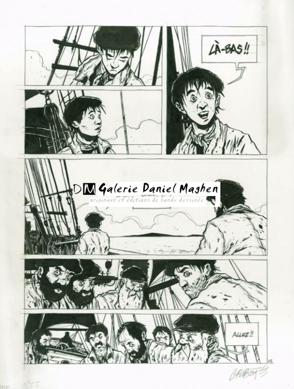 p113 - Christophe Chabouté - Encre de Chine - 1864