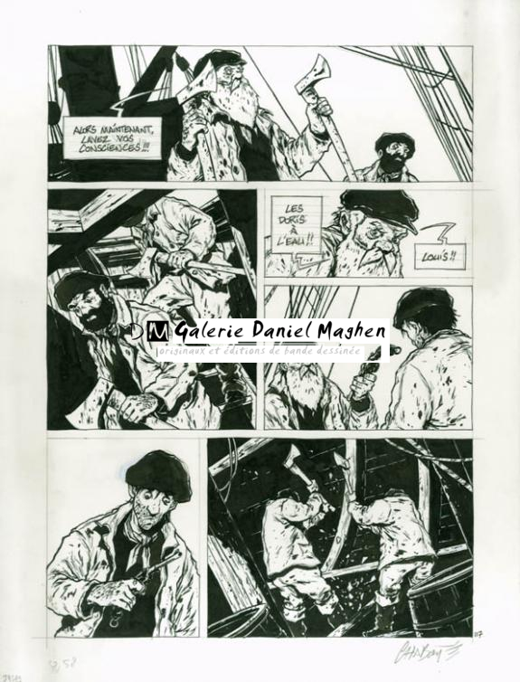 p117 - Christophe Chabouté - Encre de Chine - 1866