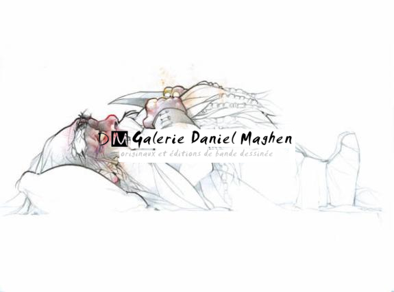 Sépulture - Guillermo Gonzalez - Mine de plomb et crayon de couleur - 2025