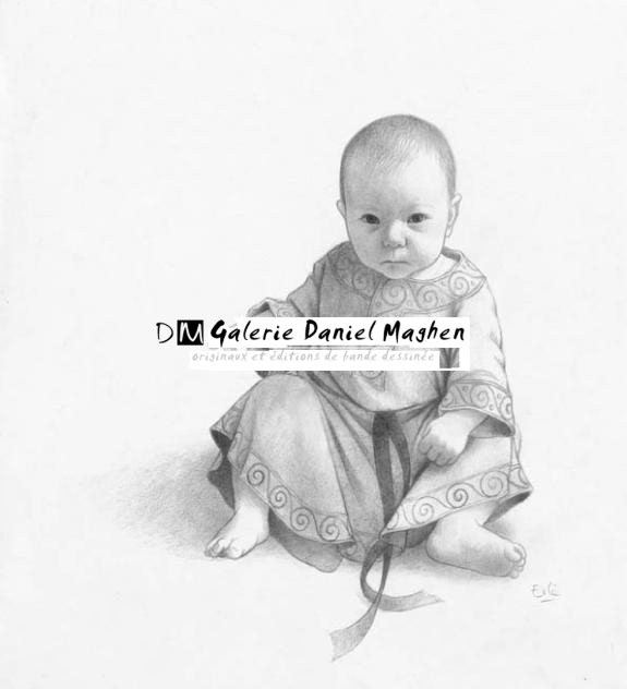 Bébé - Erlé Ferronnière - Mine de plomb sur papier - 2028