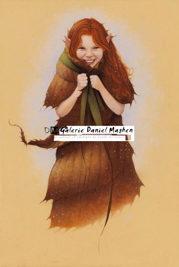 Manteau de feuilles - Erlé Ferronnière - Acrylique - 2038